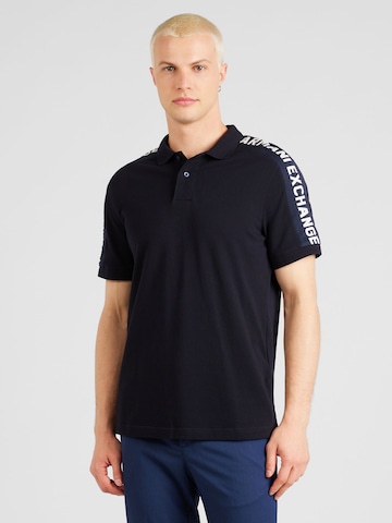 ARMANI EXCHANGE T-shirt i blå: framsida