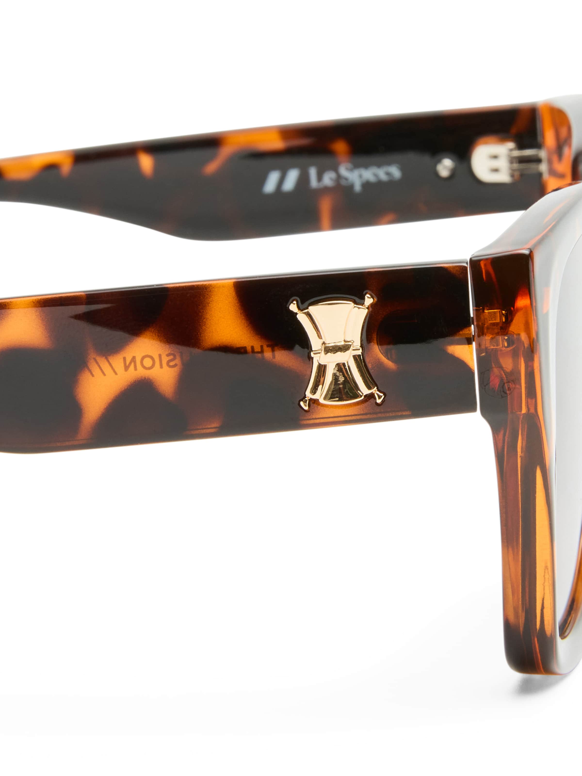 LE SPECS Солнцезащитные очки 'THE ILLUSION' в Коричневый