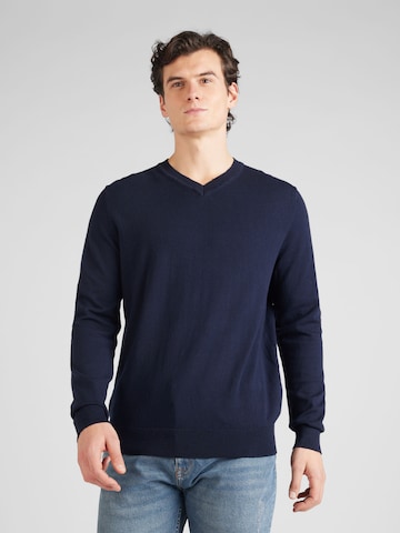 BURTON MENSWEAR LONDON Trui in Blauw: voorkant