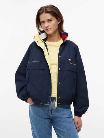 Tommy Jeans Jacke in Blau: Vorderseite