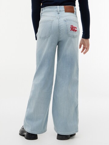 Wide leg Jeans 'MABEL' de la TOMMY HILFIGER pe albastru