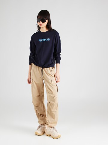 NAPAPIJRI Sweatshirt 'KREIS' in Blue