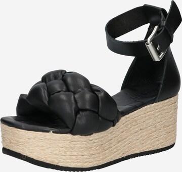 SHABBIES AMSTERDAM Sandals in Black: front