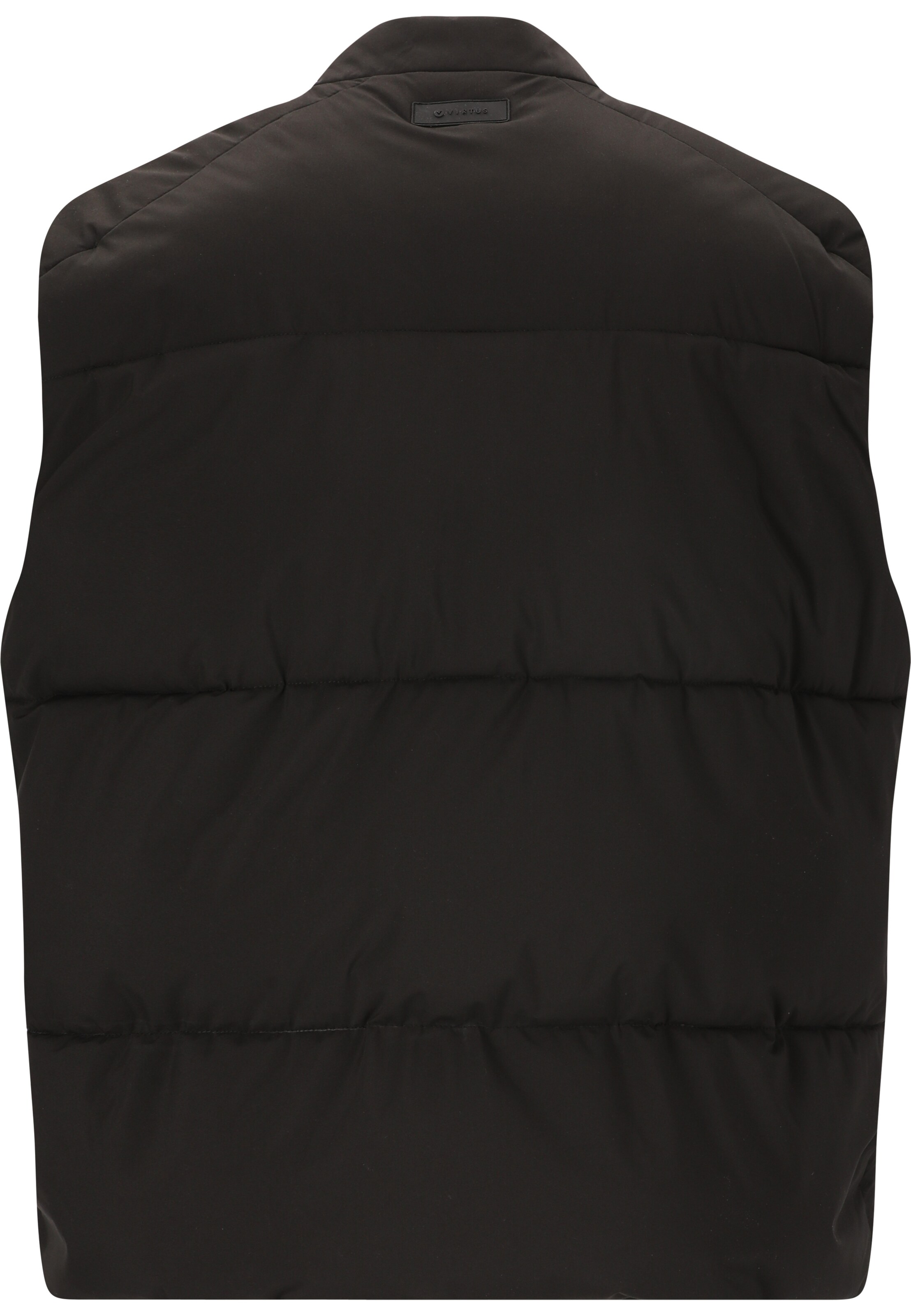 Virtus Steppweste 'Mackey' in Schwarz