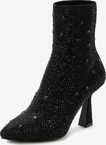 LASCANA Bootie in Black: front