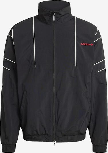 ADIDAS ORIGINALS Prijelazna jakna veličine XS u crvena / crna / bijela, Pregled proizvoda