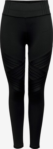 ONLY PLAY Skinny Sportovní kalhoty 'JANIA' – černá: přední strana