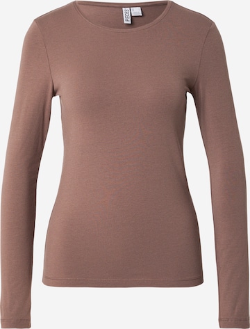 PIECES Shirts 'PCSIRENE' i brun: forside