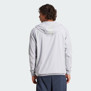 ADIDAS PERFORMANCE Treenitakki 'Tech Apparel' värissä harmaa