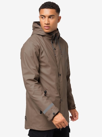 STONE HARBOUR Funkcionalna jakna 'Tamio' | rjava barva