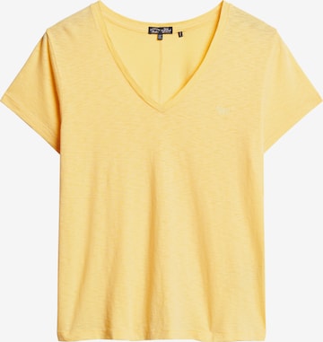 Superdry T-Shirt in Gelb: Vorderseite