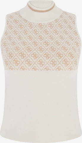 GUESS Knitted Top 'Lise' in White: front