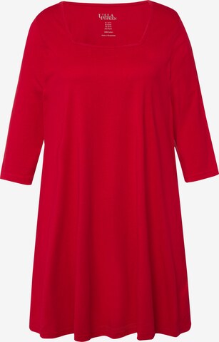 Ulla Popken Shirt in Rood: voorkant