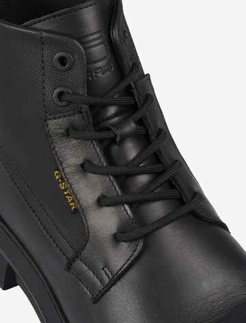 G-Star RAW Lace-Up Boots in Black