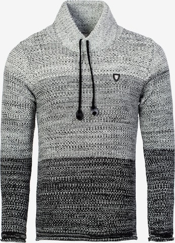 CARISMA Sweater in Grey: front