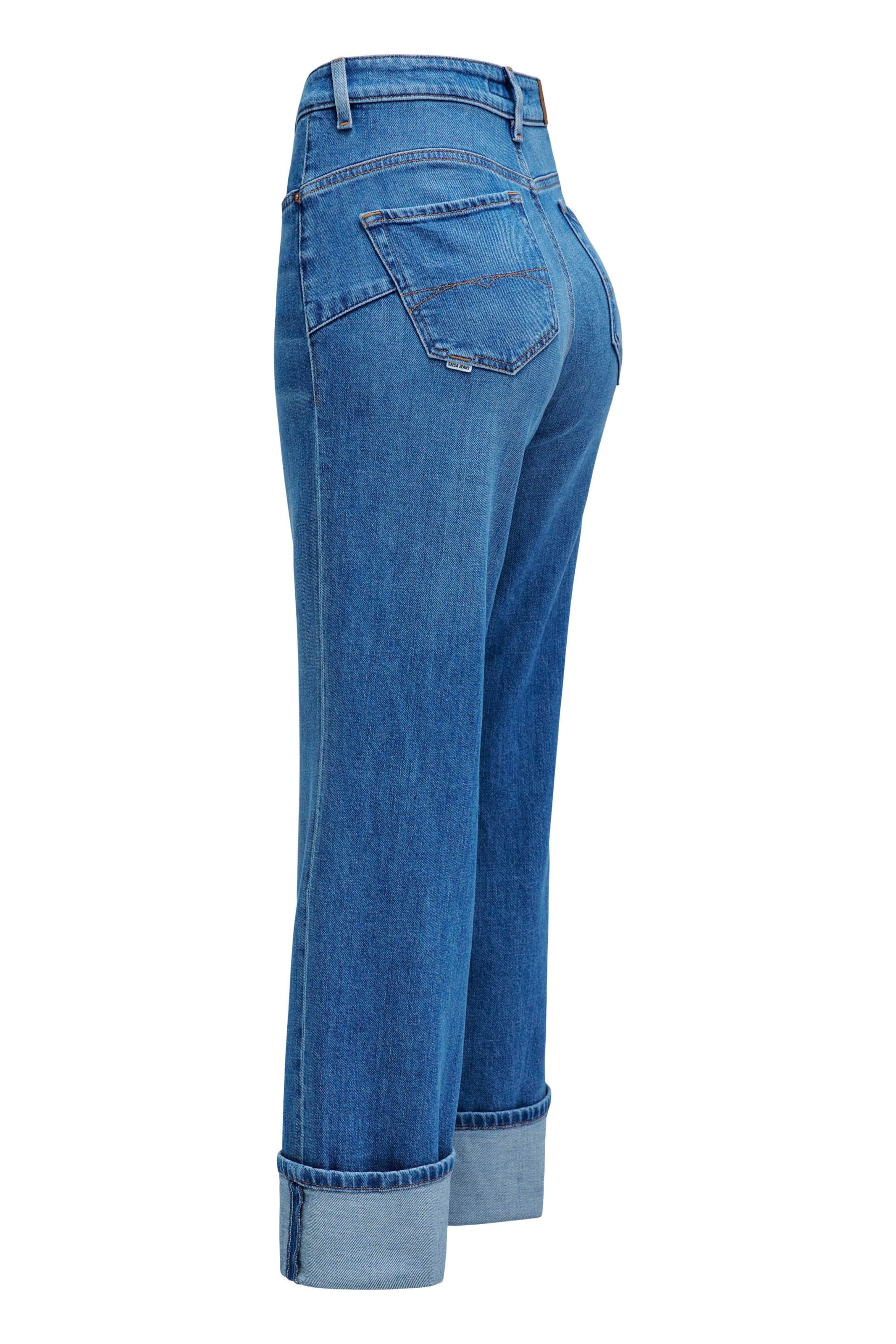 Salsa Jeans Wide leg Jeans in Blauw