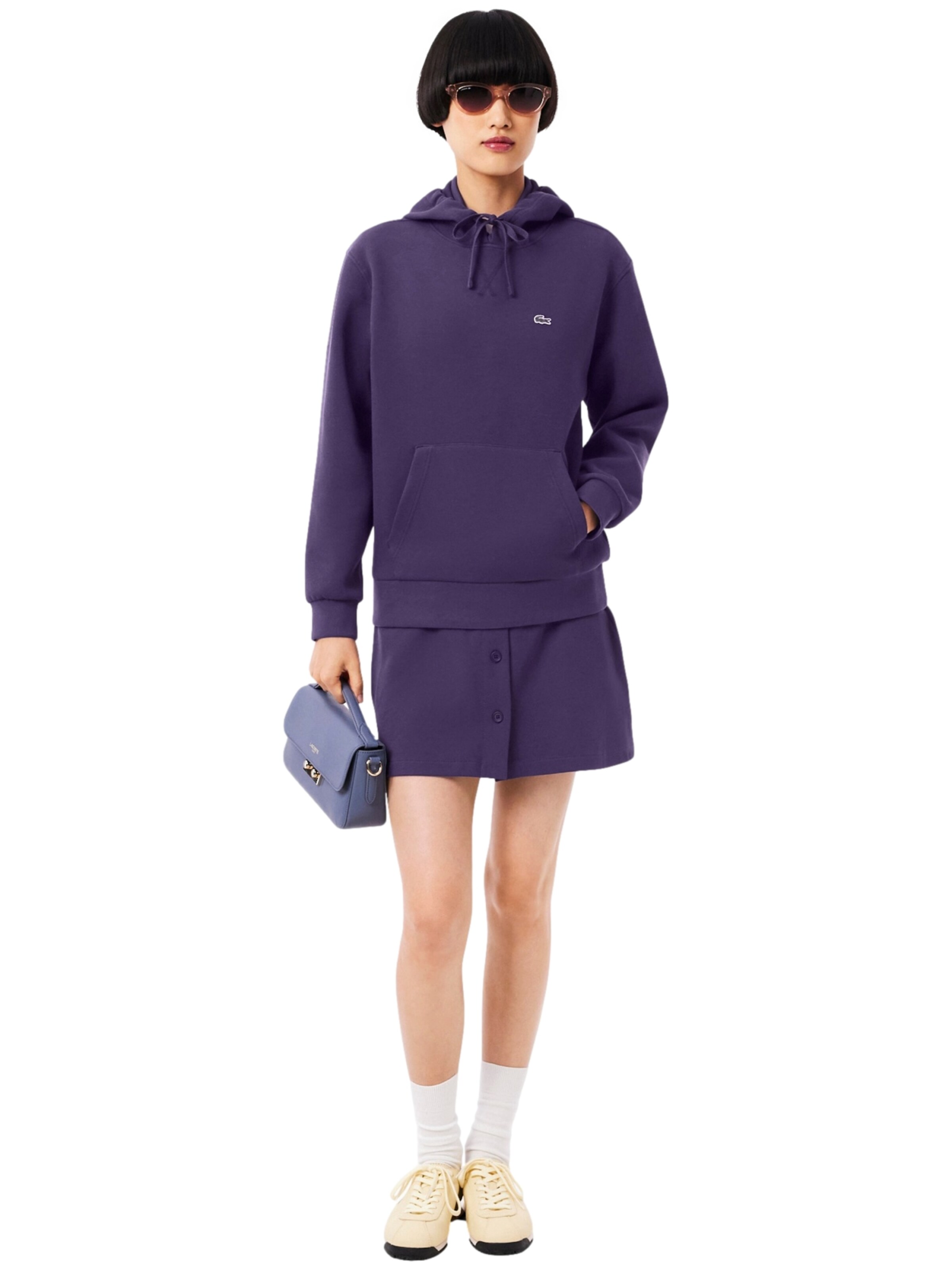 LACOSTE Sweatshirt in Purple