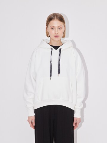 LeGer by Lena Gercke - Sweatshirt 'Hayley' em branco: frente