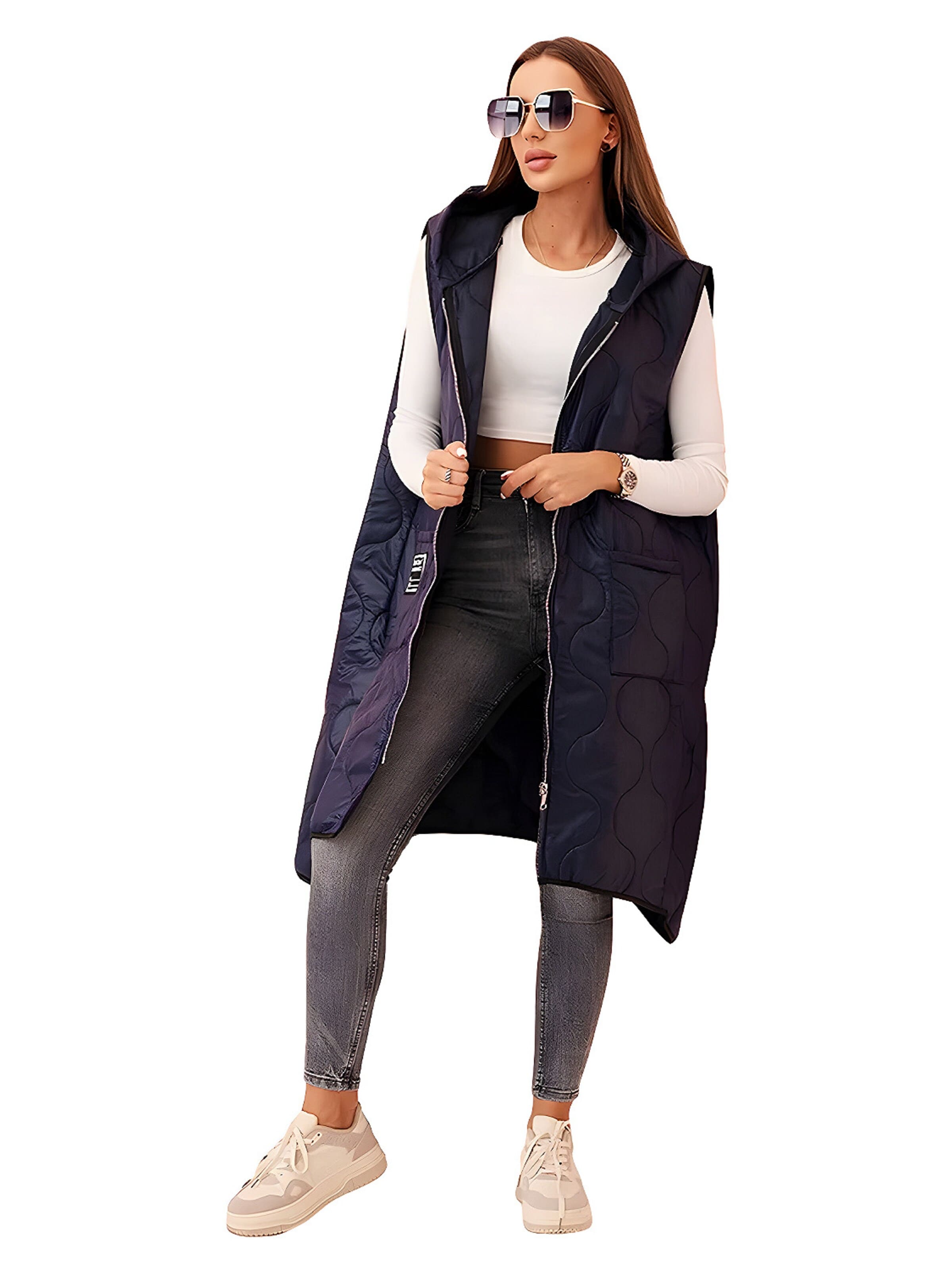 Lumera Tussenjas in Blauw: voorkant