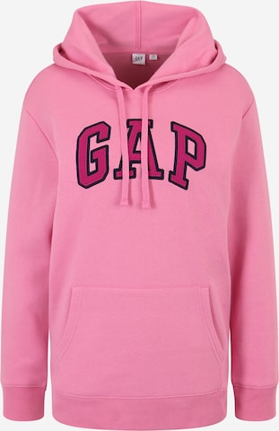 Bluză de molton 'HERITAGE' de la Gap Tall pe roz: față
