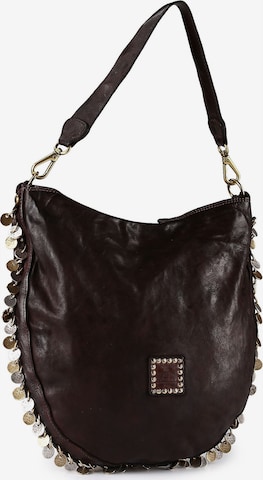 Campomaggi Schoudertas 'Gianna' in Bruin: voorkant