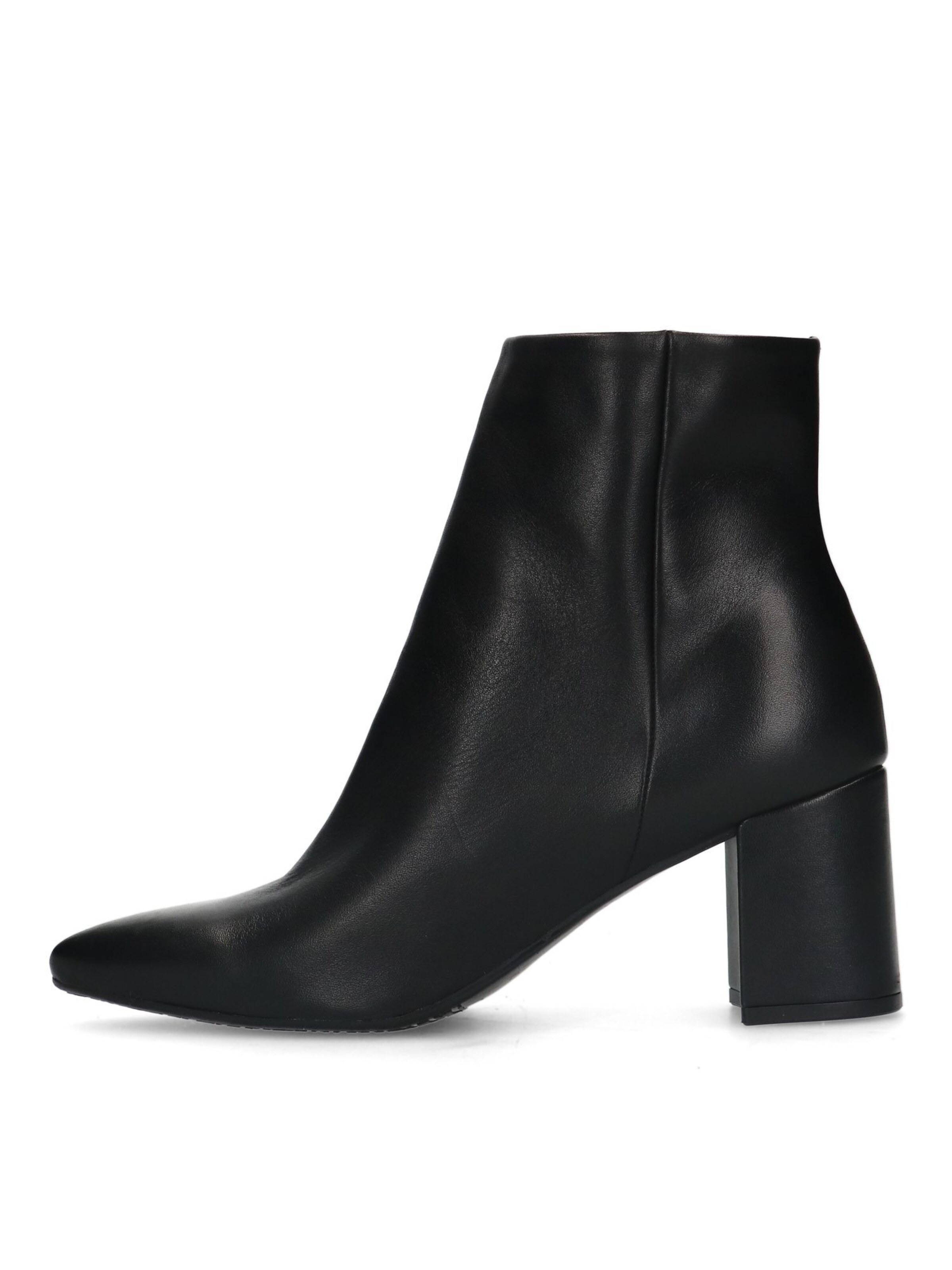 MANFIELD Stiefelette in Schwarz