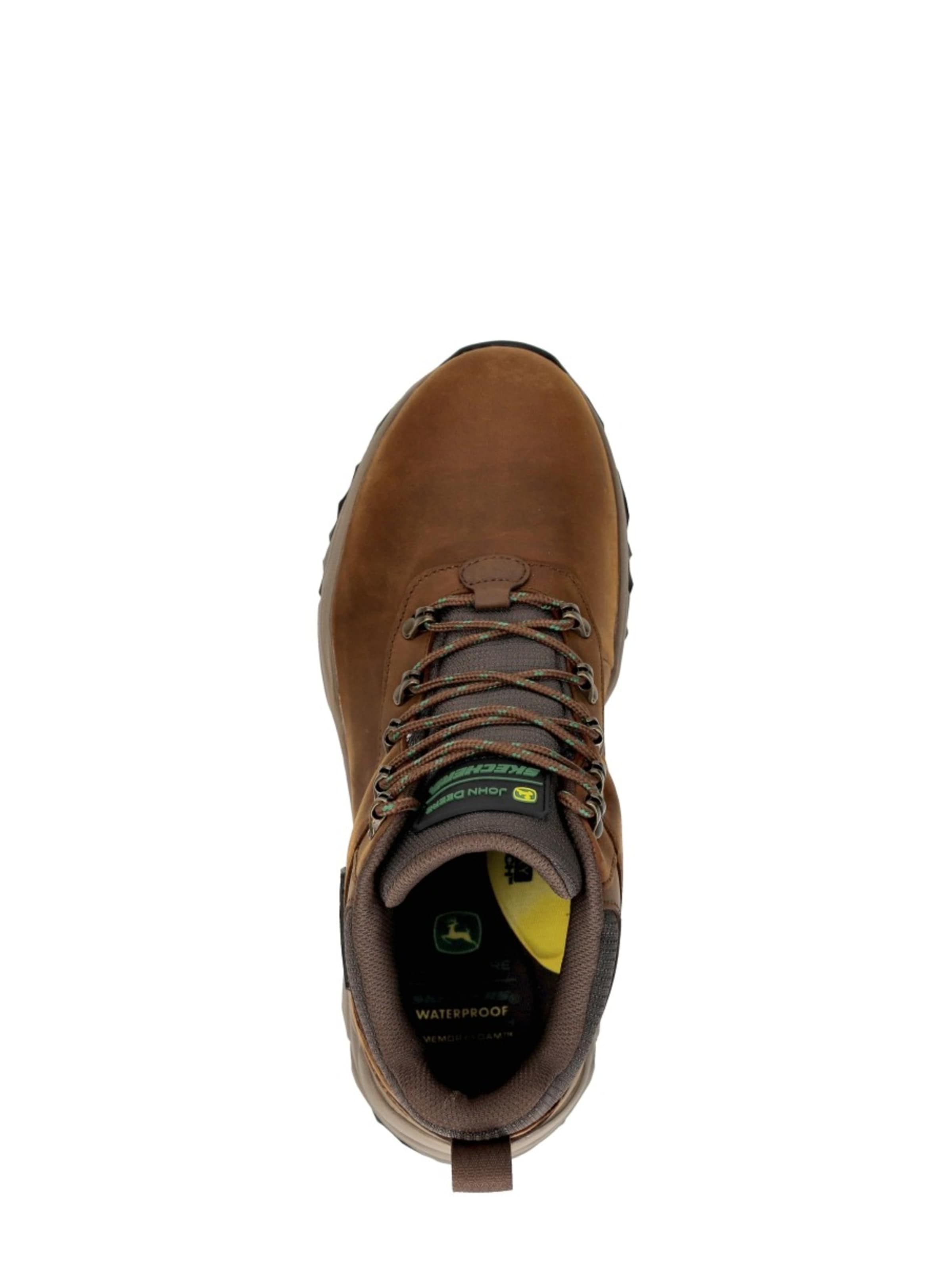 Bottes à lacets 'John Deere: Relaxed Fit' SKECHERS en marron