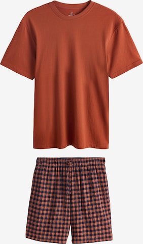 Next Short Pajamas in Red: front