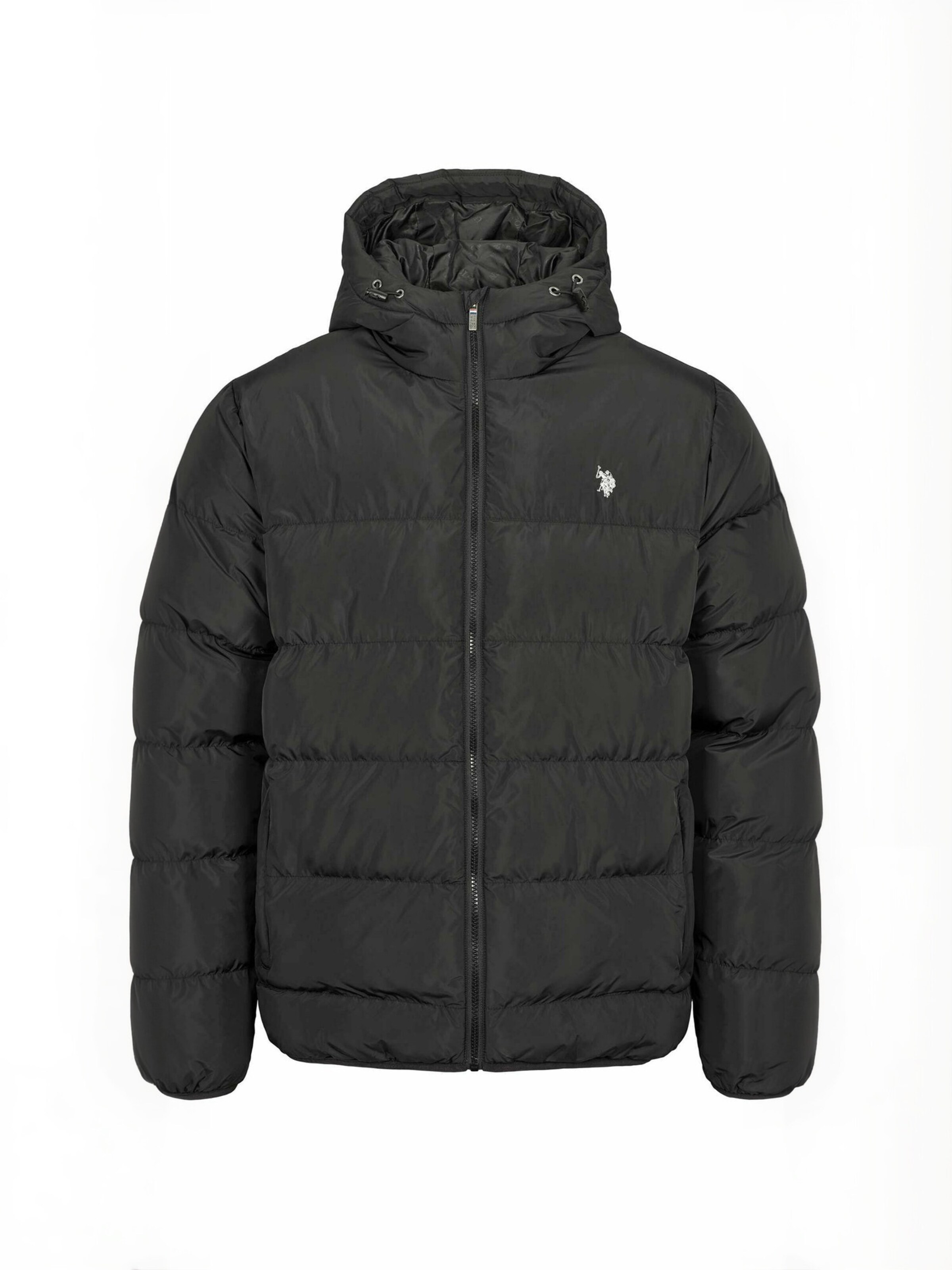 Geacă de iarnă ' UMHenrik ' de la U.S. POLO ASSN. pe negru: față