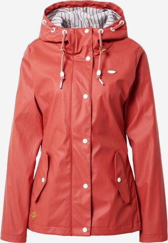 Ragwear Between-season jacket 'MARGGE' in Red: front