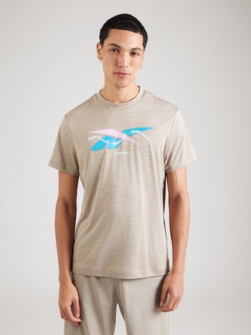 Reebok Performance shirt in Grey: front