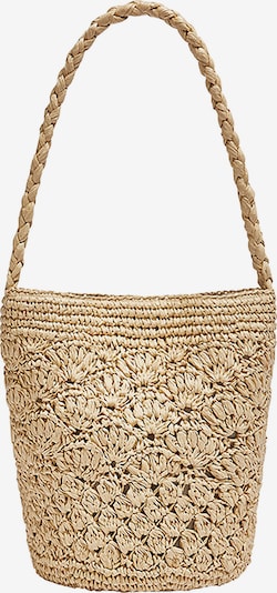 Pull&Bear Sac de plage en camel, Vue avec produit