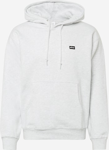 Obey Sweatshirt in Grau: front