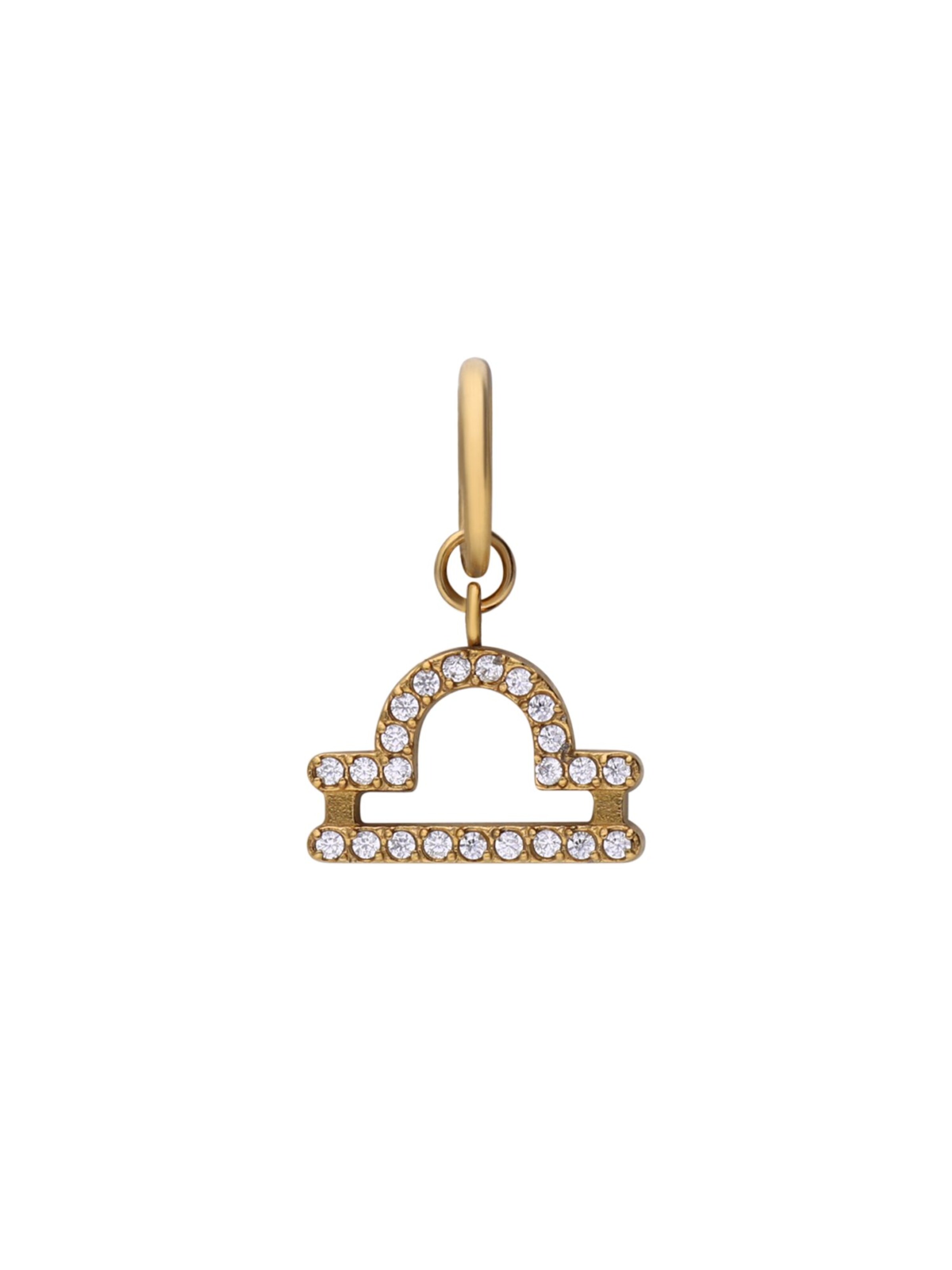Lucardi Pendant 'Statement' in Gold: front