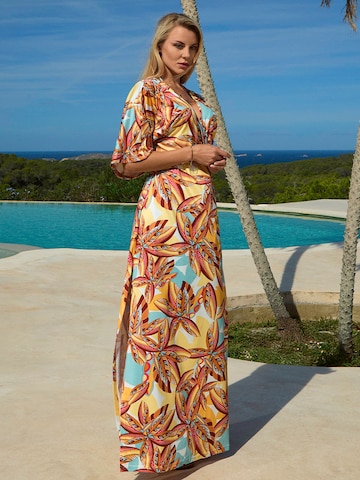 Chic by Lirette Dress 'Kimono Lotus Natural' in Yellow