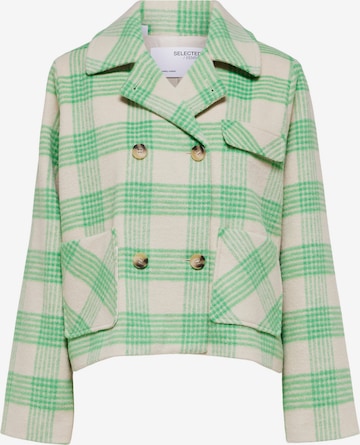 Veste mi-saison 'BLAIR' SELECTED FEMME en vert : devant