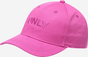KIDS ONLY Шляпа в Ярко-розовый: спереди
