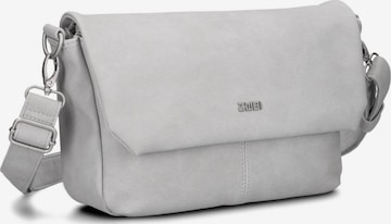 ZWEI Handtasche 'MADEMOISELLE.M M60' in Silber: Vorderseite