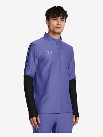 UNDER ARMOUR Performance Shirt 'Challenger Pro' in Purple: front