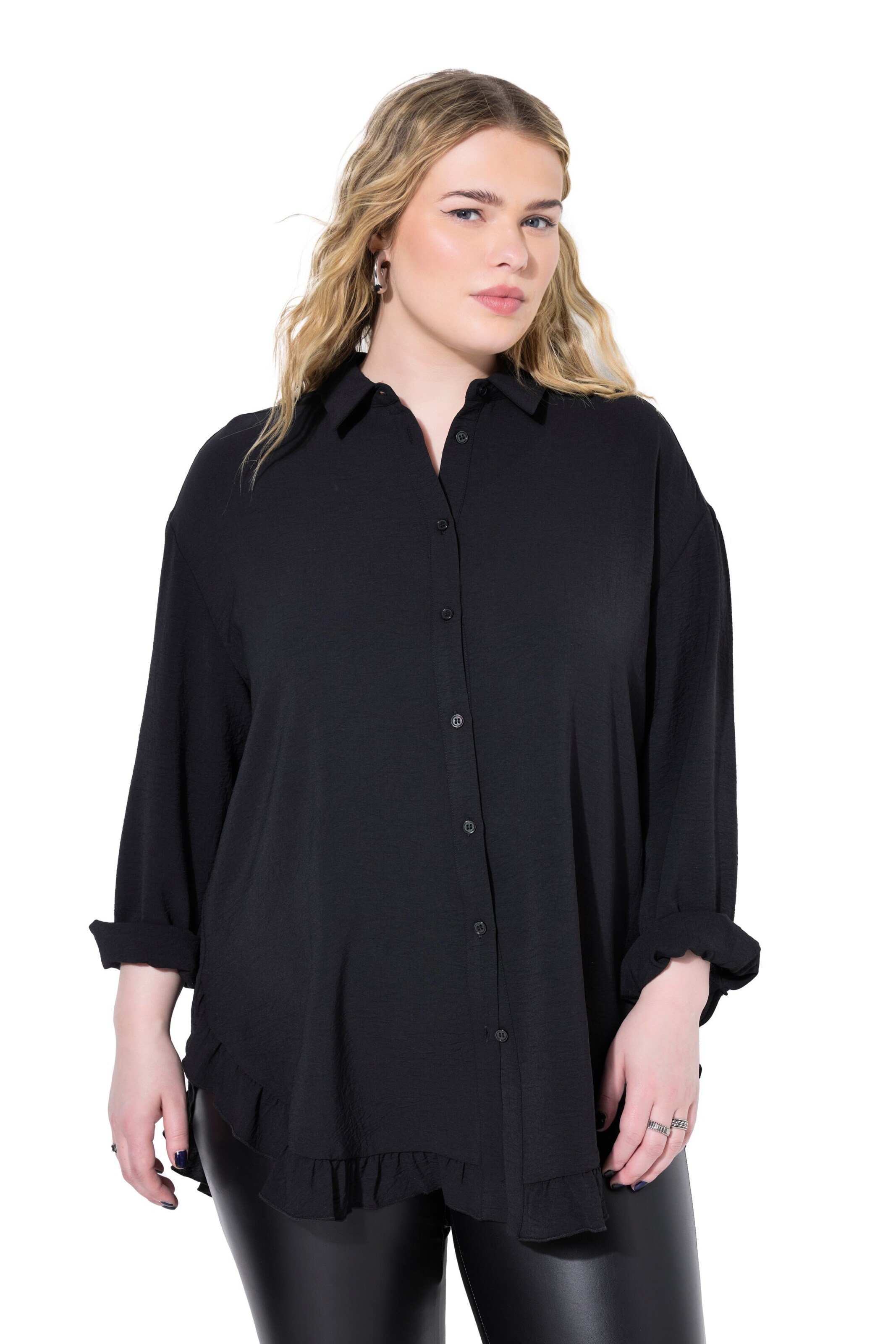 Studio Untold Bluse in Schwarz: Vorderseite
