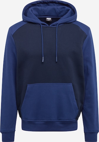 Urban Classics Sweatshirt in Blue: front