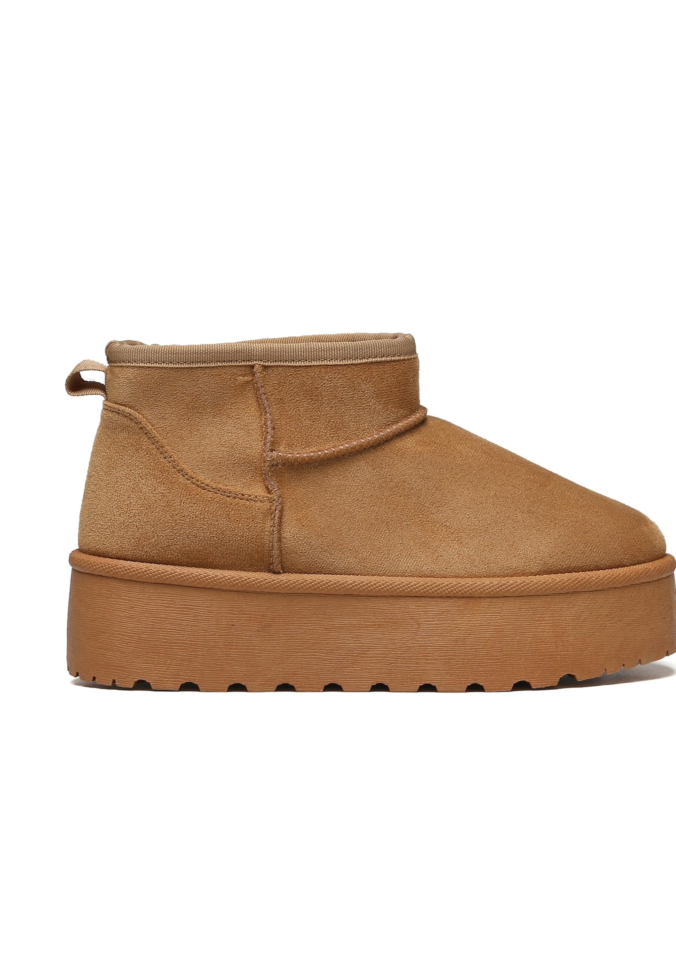 Elara Bootie in Brown: front