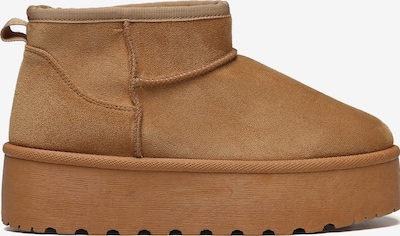 Elara Stiefelette in cognac, Produktansicht