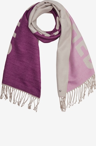 COMMA Scarf in Purple: front