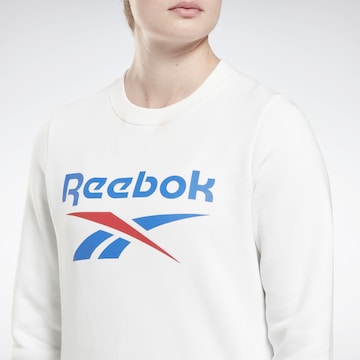 Reebok - Sweatshirt de desporto em branco