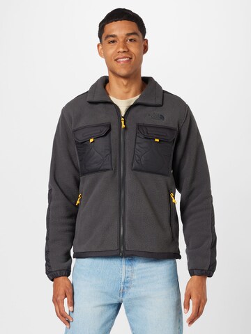 THE NORTH FACE Funktionele fleece-jas 'ROYAL ARCH' in Grijs: voorkant