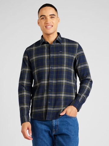 GARCIA Regular fit Button Up Shirt in Blue: front