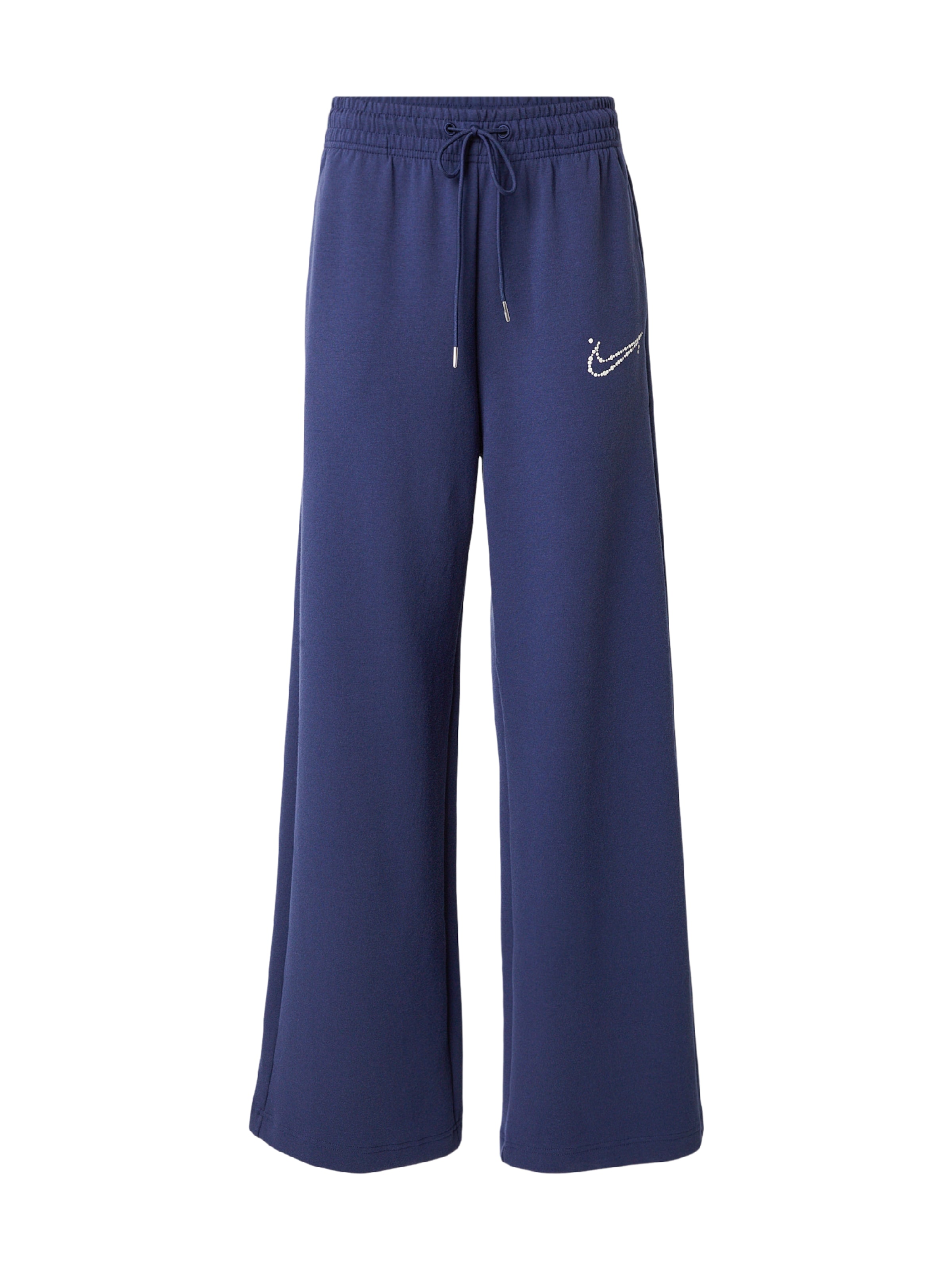 Nike Sportswear - Loosefit Pantalón 'PHNX FLC' en azul: frente