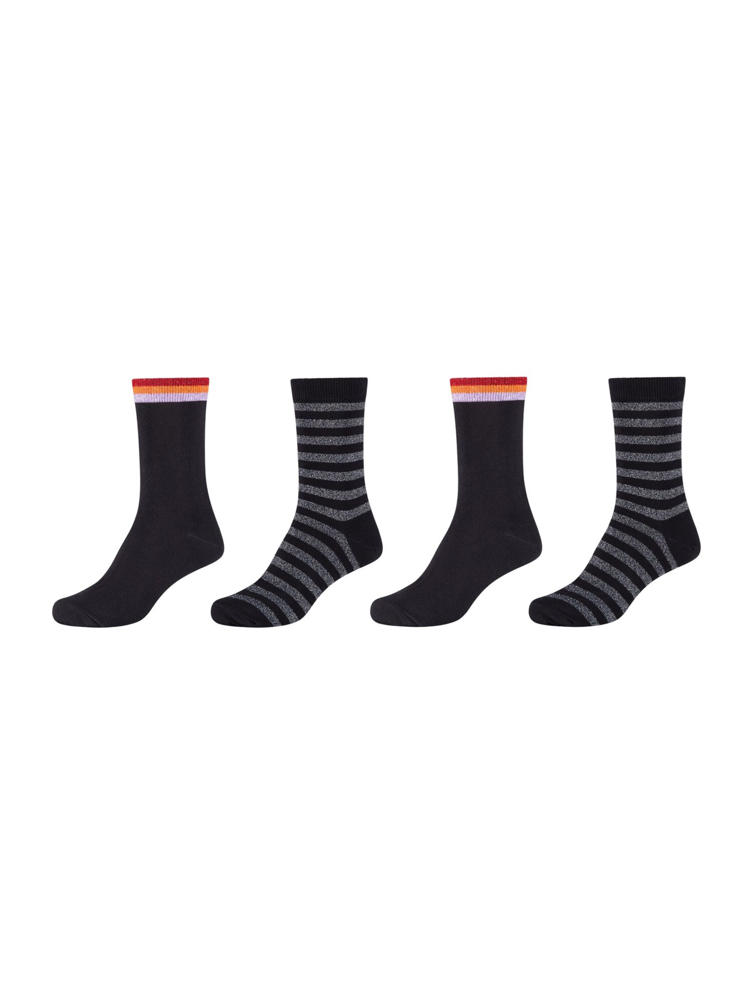 s.Oliver Socks in Black: front