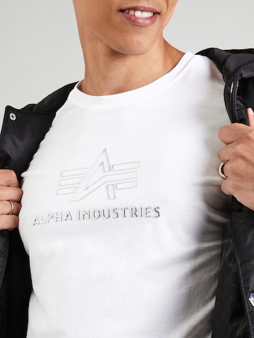 ALPHA INDUSTRIES Póló - fehér